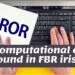 Computational Errors found in FBR iris portal by Karachi tax bar association