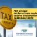 FBR allows declarations under assets declarations ordinance 2019 amnesty scheme
