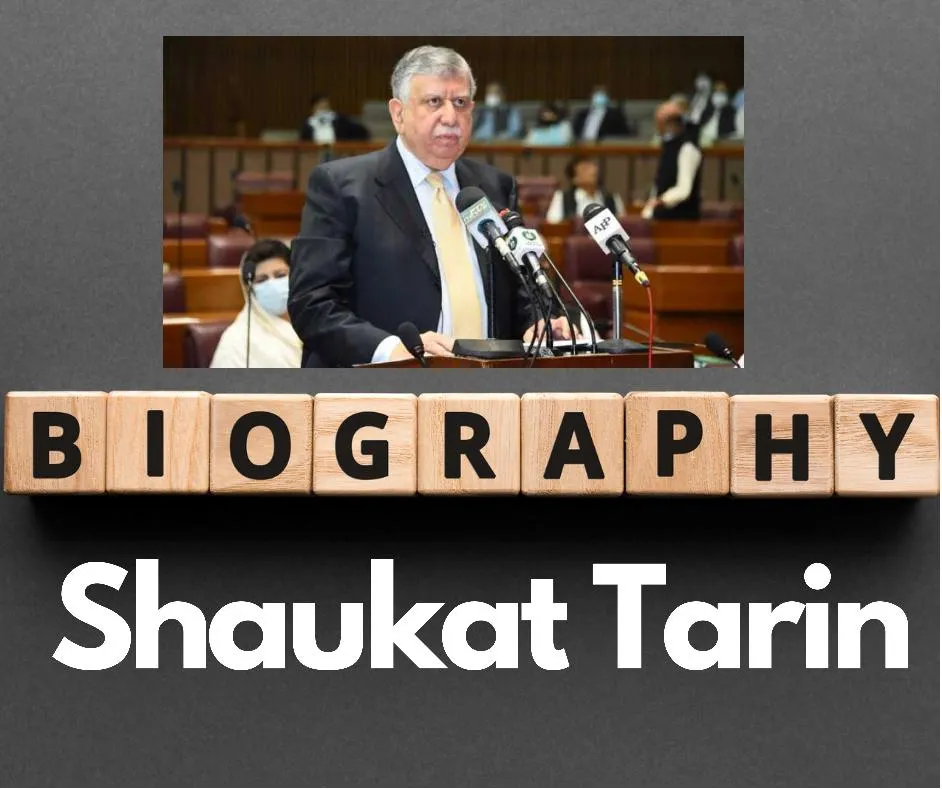 Shaukat Tarin Profile Fianance Minister Biography Family