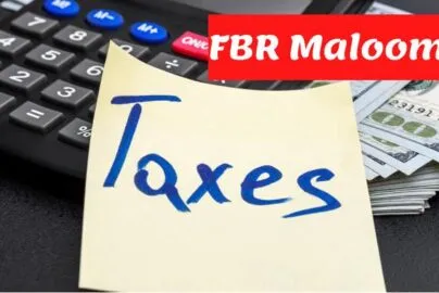 FBR Maloomat gives information about tax payments and tax collections