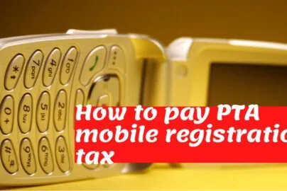 How to pay PTA mobile Registration tax