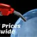 Petrol prices worldwide by country in Pakistani Rupees