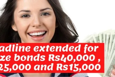 State Bank extended deadline for encashment of prize bonds Rs40000 Rs25000 and Rs15000