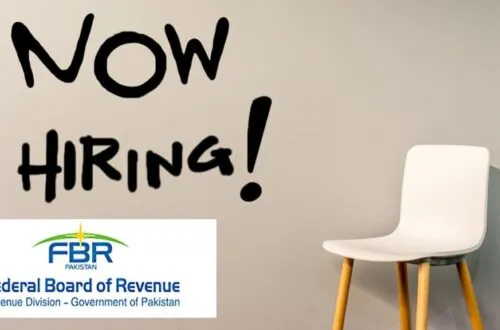 Jobs-announced by Federal Board of Revenue Jobs Advertisement