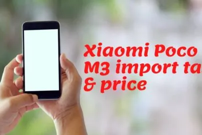 Xiaomi poco price in Pakistan and tax on import