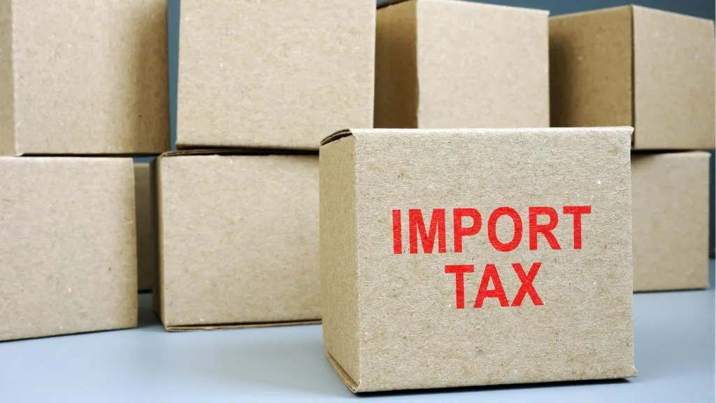 Most import taxes paid items of Pakistan