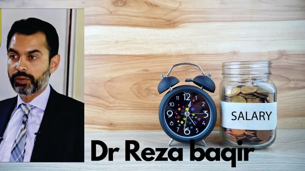Salary of Dr Reza Baqir Governor State Bank of Pakistan