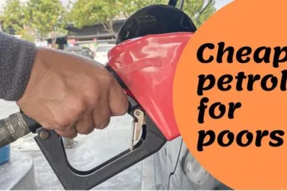 Cheaper petrol for lower income group