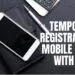 Temporary Registration Of Mobile Phones Devices With PTA