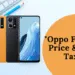 Oppo F21 Pro-Price and PTA Tax in Pakistan