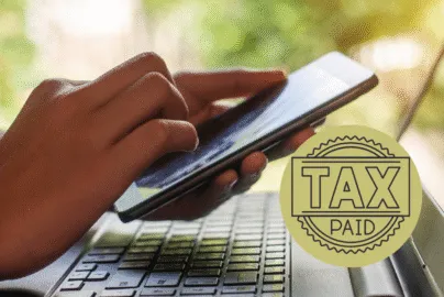 Payment of taxes through standard chartered online banking