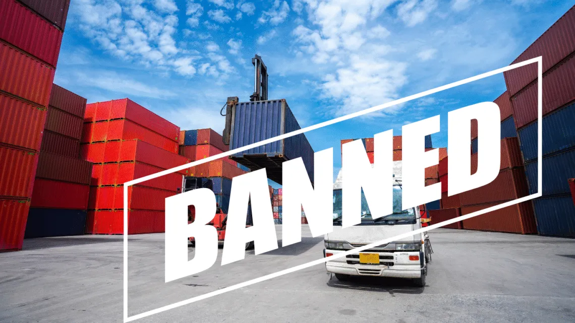 Pakistan Bans Imports List of Banned Imported Goods