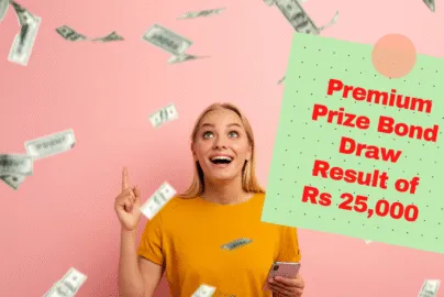 Premium Prize Bond Draw Result of Rs 25000
