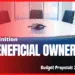 Beneficial owners definition budget proposals 2022 2023