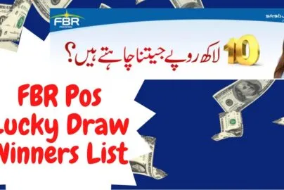 FBR point of sales lucky draw prize winners list