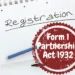 Form 1 Partnership Act 1932
