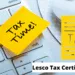 Lesco Withholding Tax Certificate Download Online