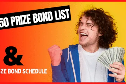 750 prize bond list and Prize Bond Schedule 2022