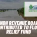 Contributions to PM flood Relief Fund by Sindh revenue board in 2022
