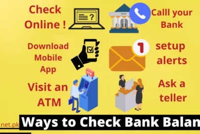 How to check bank balance online