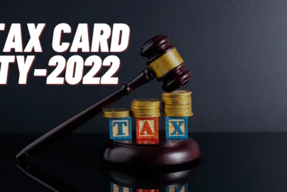 Tax Card and Tax rates for tax year 2022