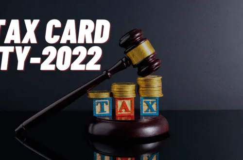 Tax Card and Tax rates for tax year 2022