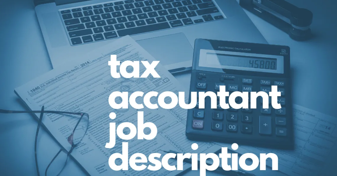 tax accountant job description