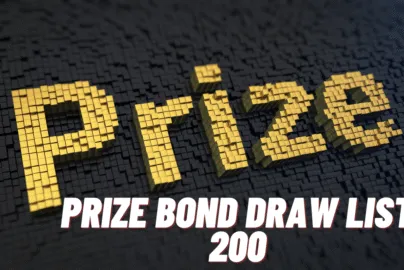 200 prize bond draw list September 2022