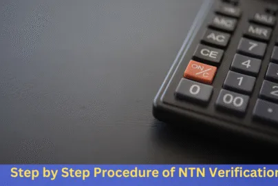 Step by Step Procedure of NTN Verification by CNIC and download online
