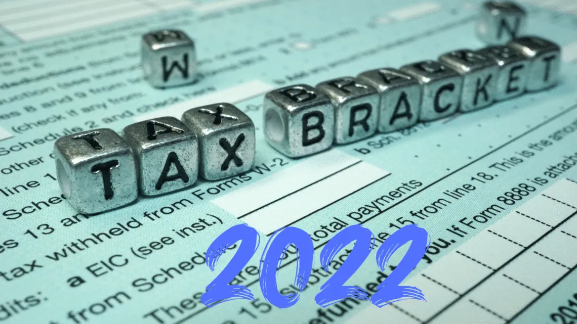 Tax brackets for the tax year 2022