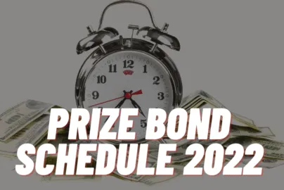 prize bond draw schedule 2022
