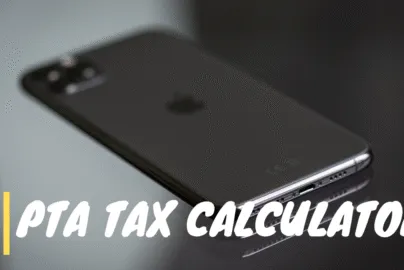 How to calculate PTA tax on iPhone 13 pro max in Pakistan