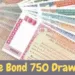 Prize Bond 750 Draw List 16 January 2023