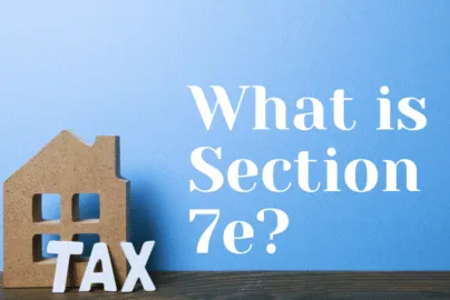 What is section 7e of income tax ordinance 2001
