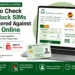 Featured image showing how to check and block SIMs registered against a CNIC online using the PTA SIM Information System in Pakistan.