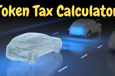 how to pay token tax online and token tax Calculator
