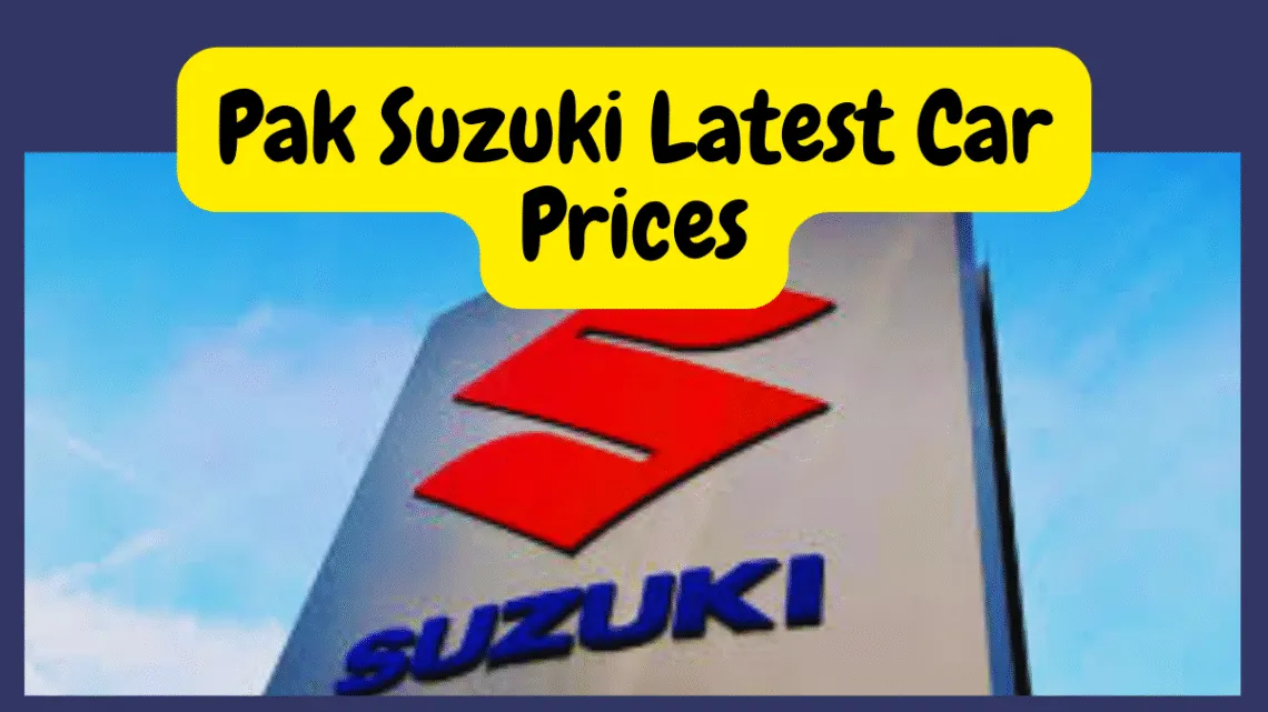 Latest Pak Suzuki Increase in Car Prices in 2023