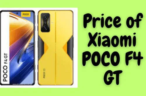 What is the Price of Xiaomi POCO F4 GT