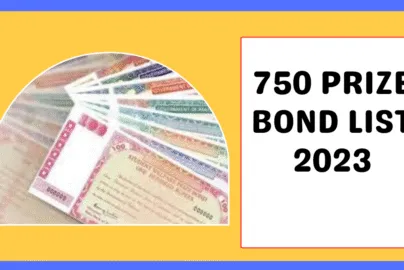750 Prize Bond List 2023 | 17 April 2023 check and download draw results