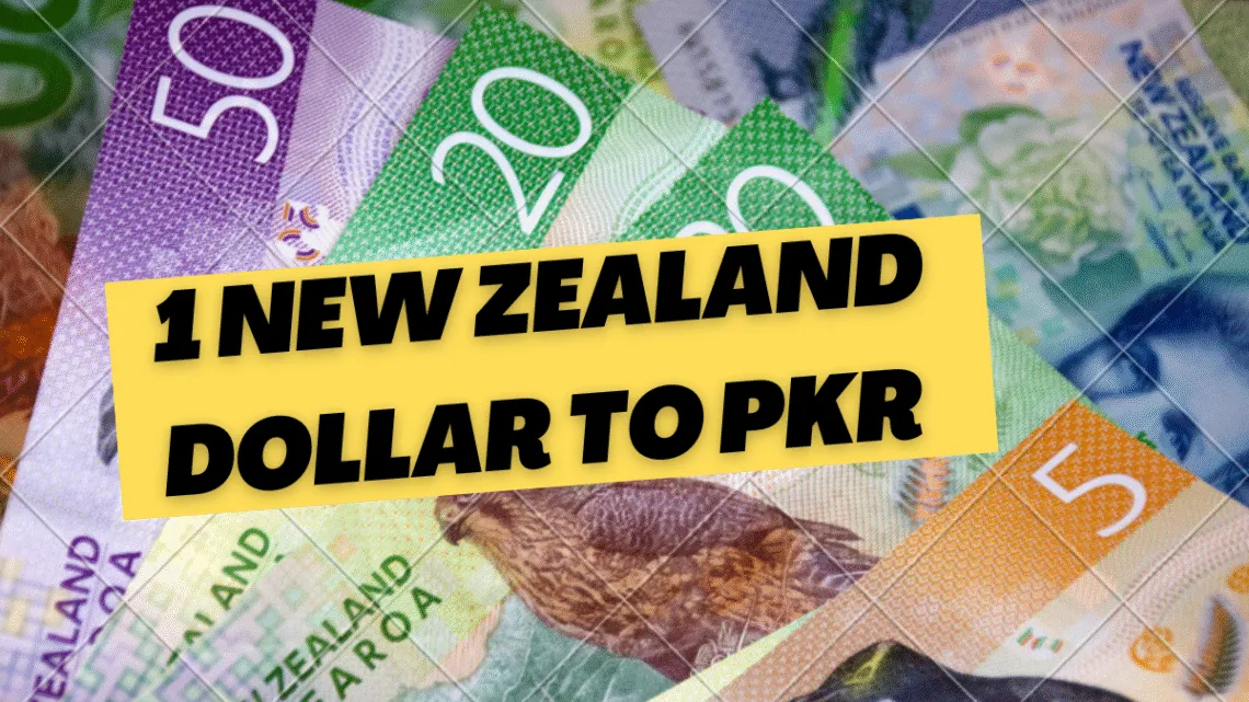 New Zealand Dollar to PKR