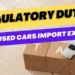 Regulatory Duty on Used Cars Import Dropped