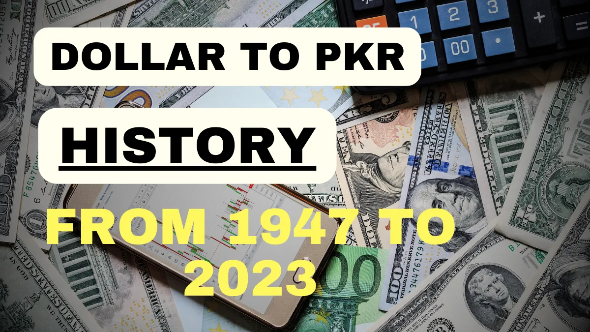 What is the Dollar to PKR History 2023?