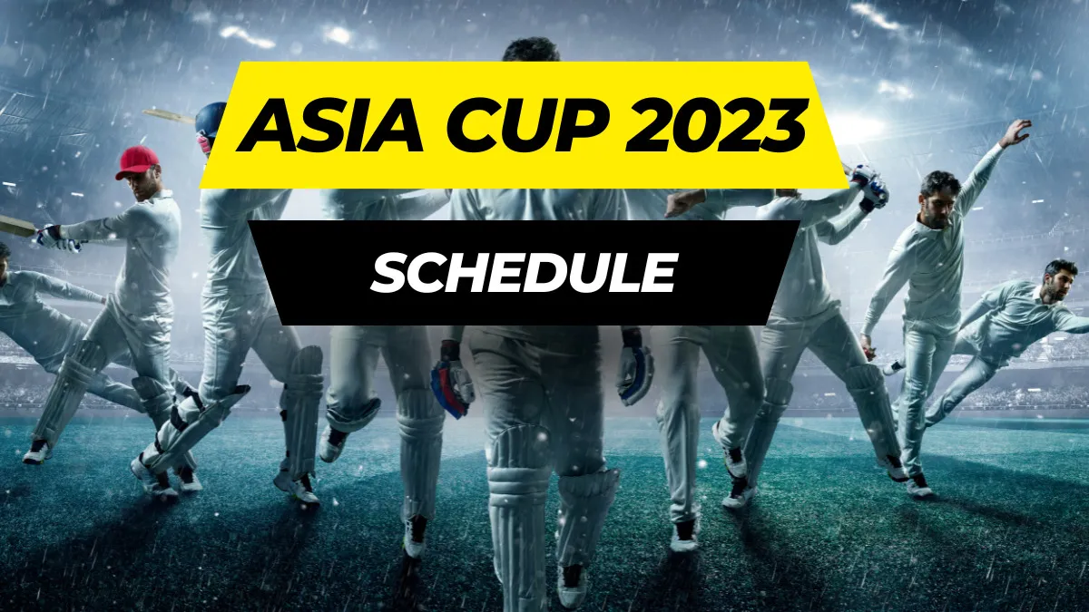 Exciting Cricket Asia Cup 2023 Schedule: Don't Miss a Moment of the Action!