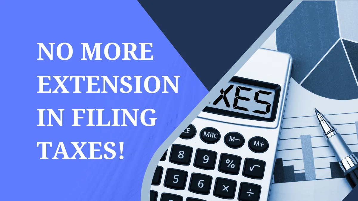No More Extension in Filing Tax Return 2023 in Pakistan