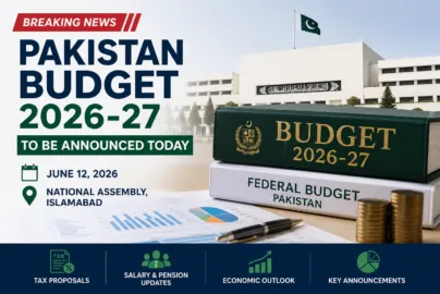 Pakistan Federal Budget 2026-27 announcement in National Assembly Islamabad on June 12, 2026