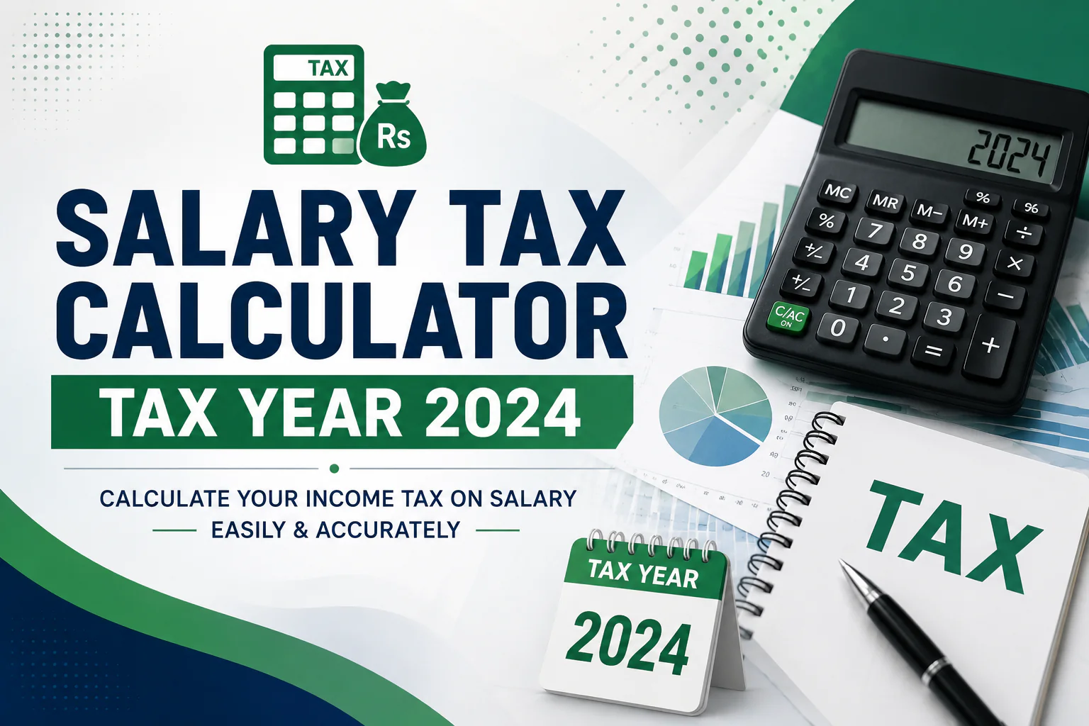 Salary Tax Calculator for Tax Year 2024 in Pakistan